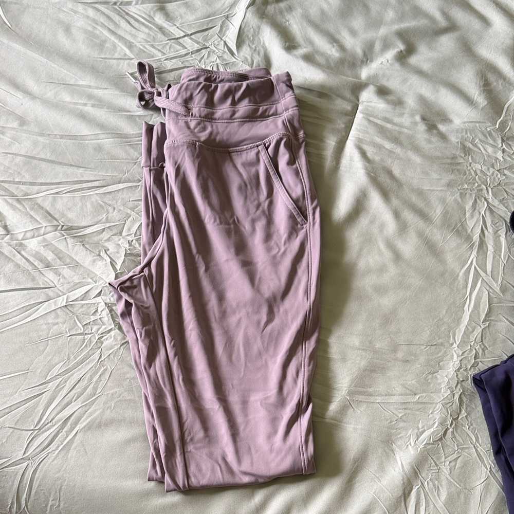 Halara jogger leggings gray